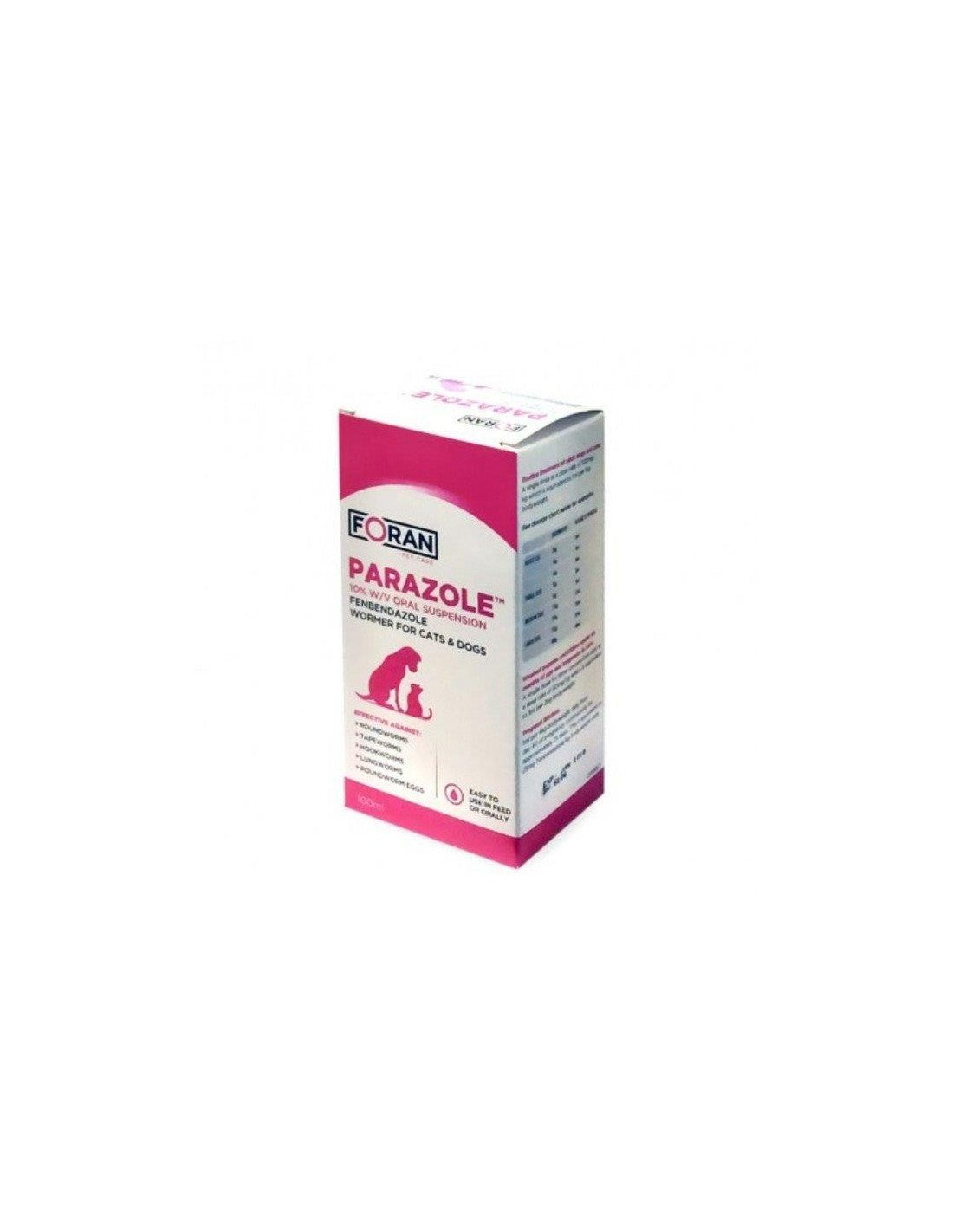 PARAZOLE WORMER FOR CATS & DOGS 100ML