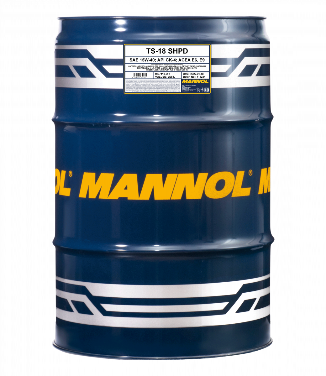 MANNOL TS-18 15W-40 CK-4