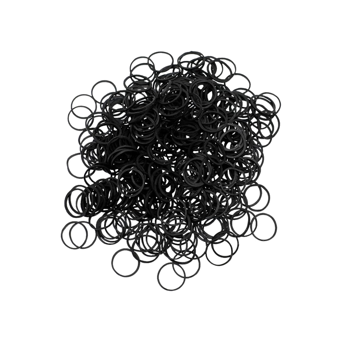 Horse Plaiting Bands - Black