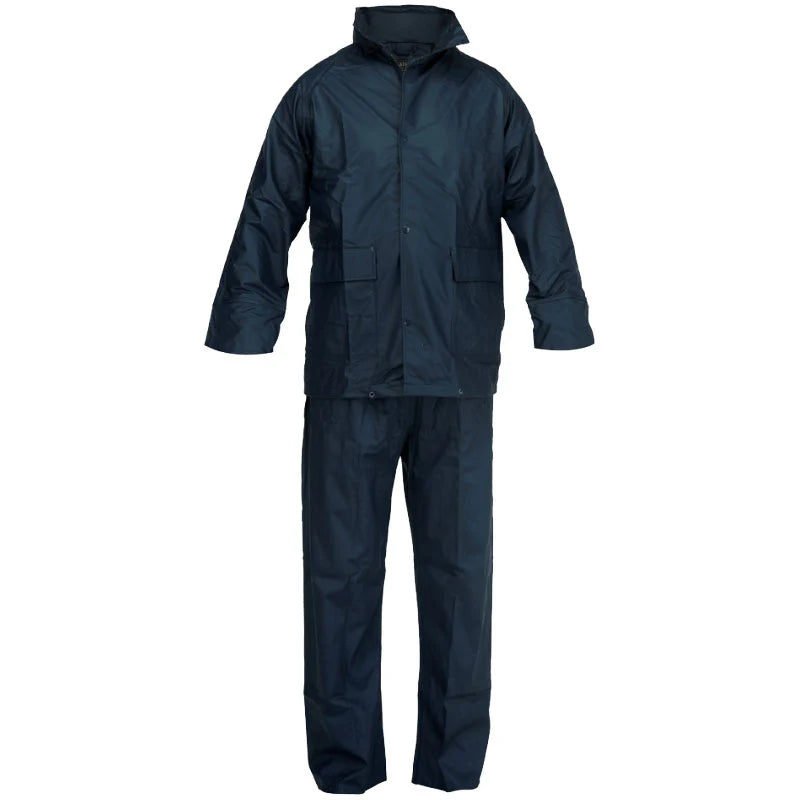 Nylon Rainsuit - Lightweight Waterproof Jacket and Trousers