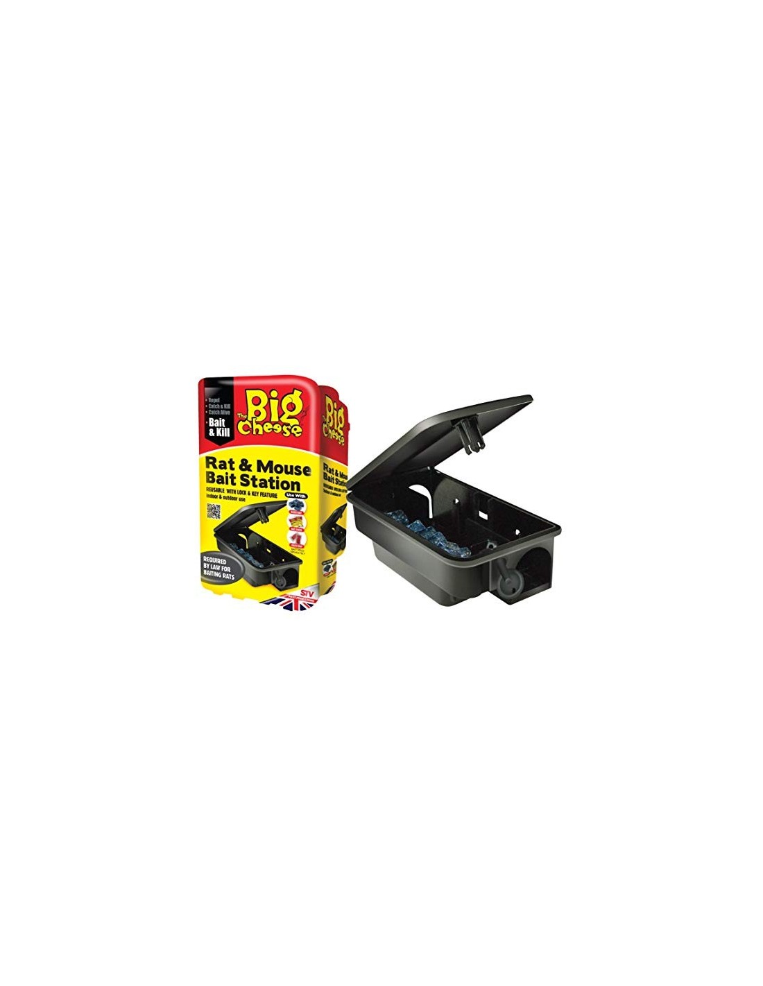 BIG CHEESE RAT AND MOUSE BAIT STATION STV179