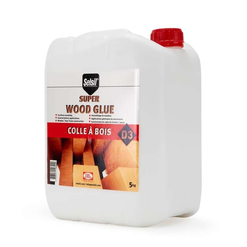Selsil D3 Wood Glue Waterproof General Purpose PVA-Emulsion Based 5L