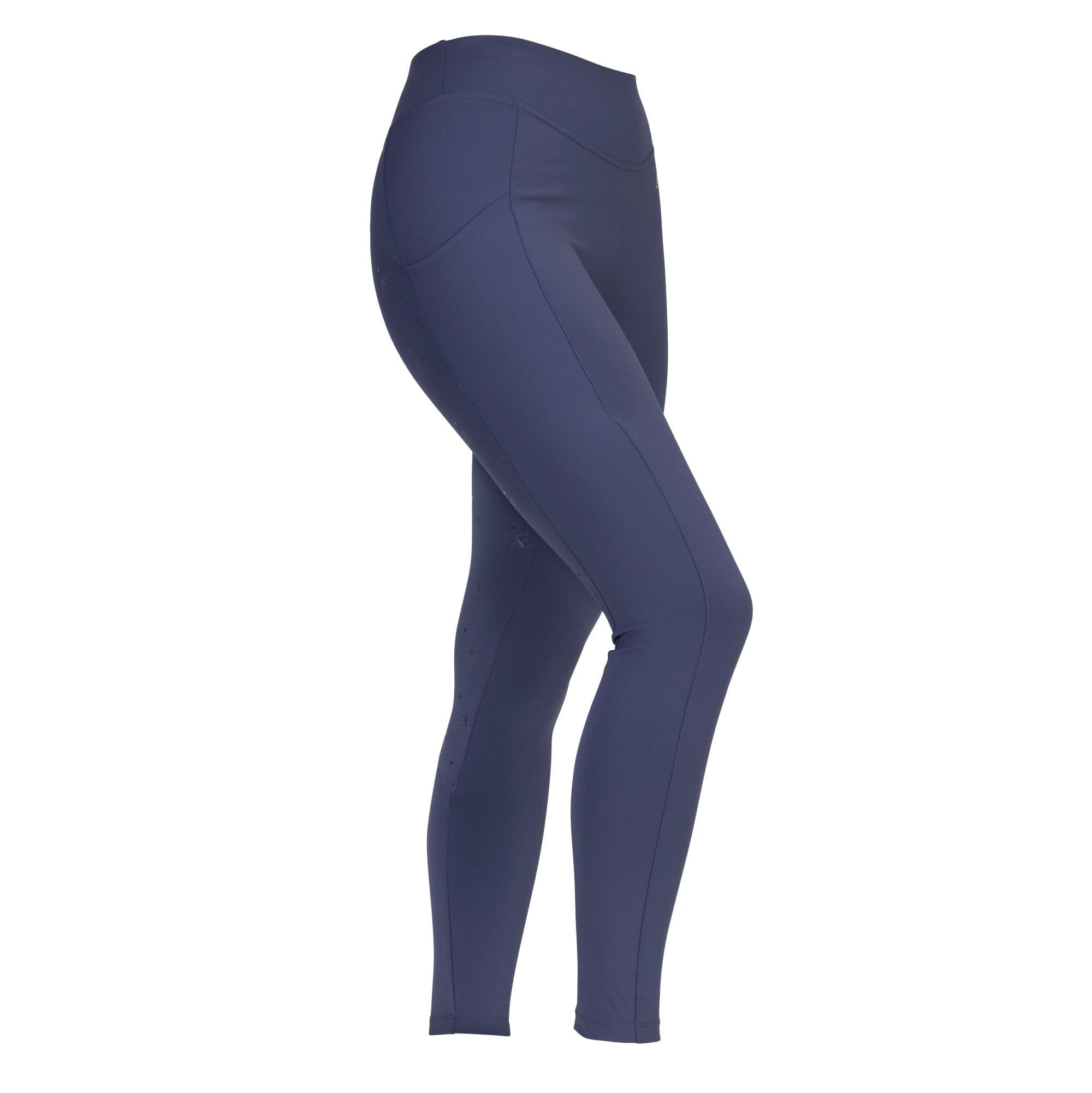 Shires Aubrion Equestrian Riding Tights - Midnight