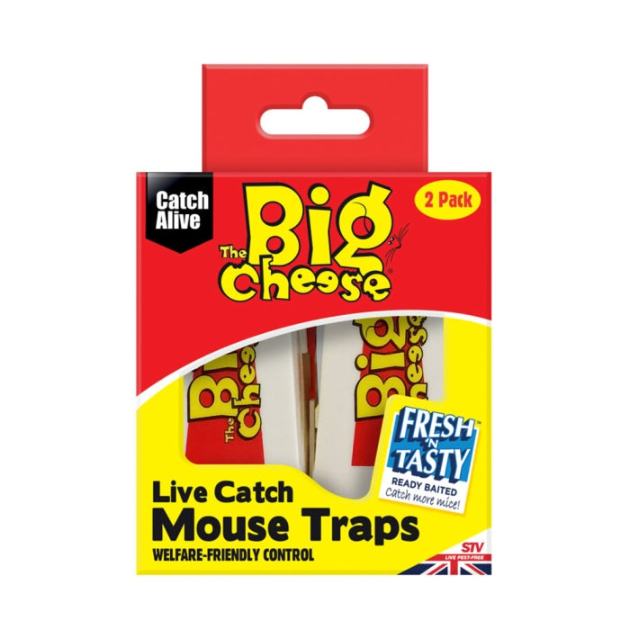 LIVE CATCH MOUSE TRAP 2 PK STV155