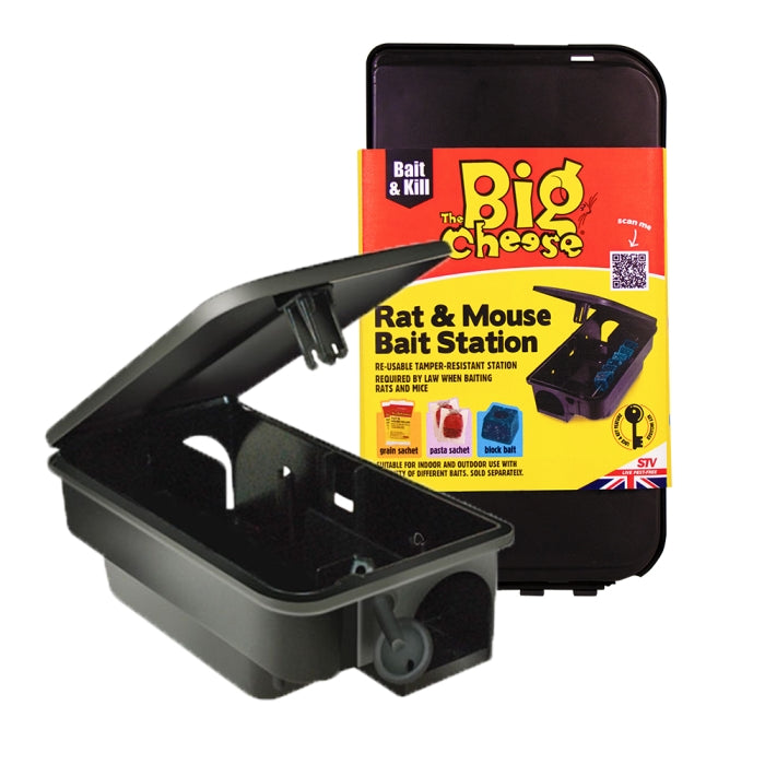 BIG CHEESE RAT AND MOUSE BAIT STATION STV179