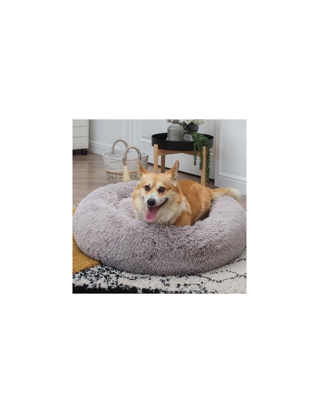 ZOON CALMING SHAGGY FUR FURBED - SILVER L