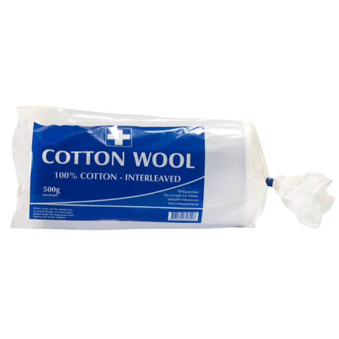COTTON WOOL 100% COTTON - INTERLEAVED 500 GRAM
