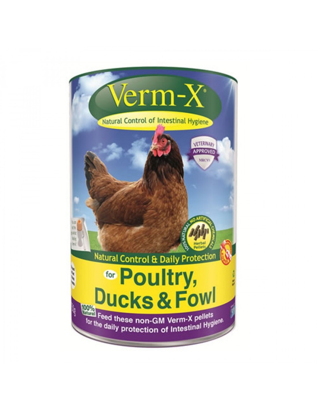 VERM X POULTRY PELLETS 250GR