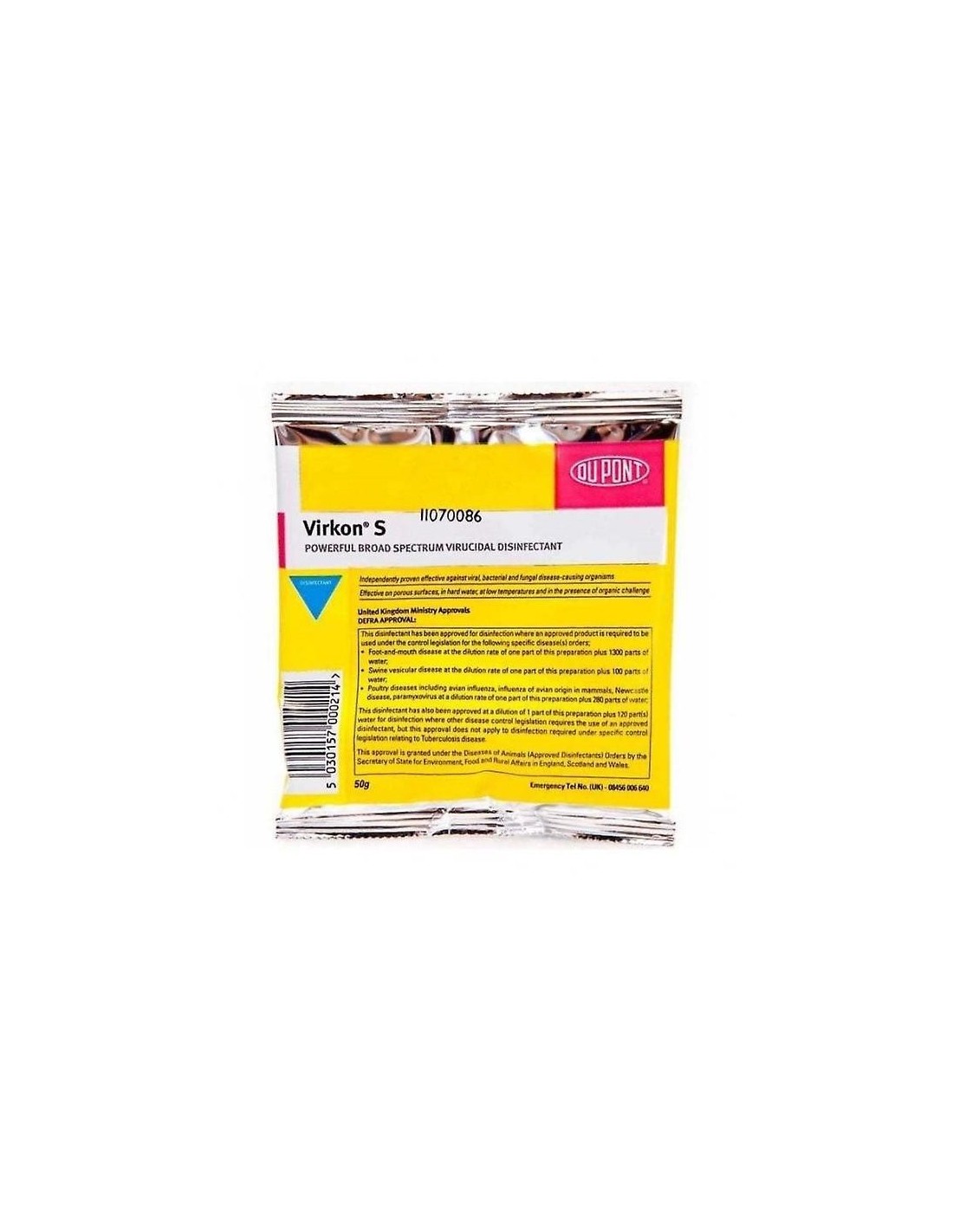 VIRKON S 50 GRAM SACHET