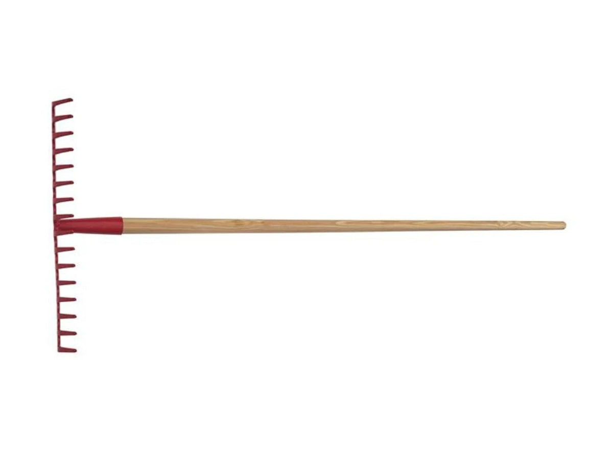 16-Tooth Handled Steel Rake