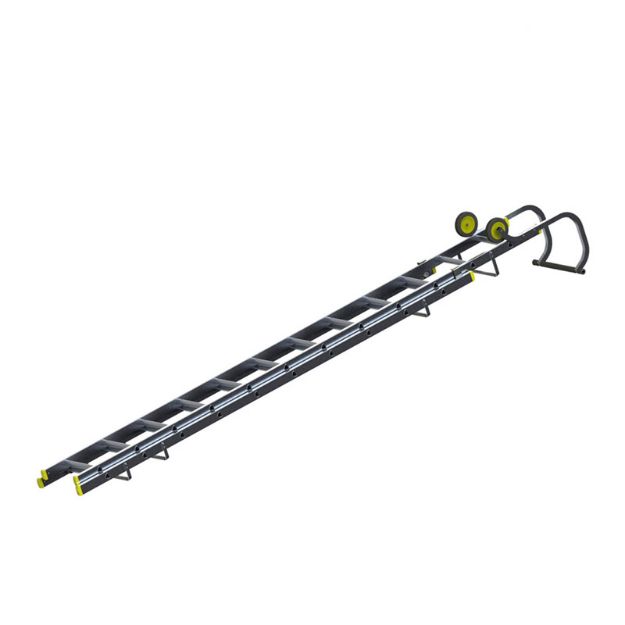 Youngman 2 Section Aluminium Roof Ladder 3.77-6.01m