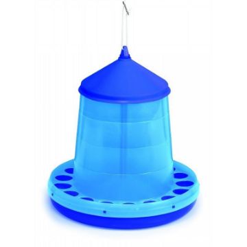 Copele Plastic Poultry Feeder Blue