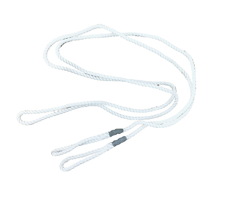 Lambing Rope 1.8m x 4mm 2 Loop Nylon