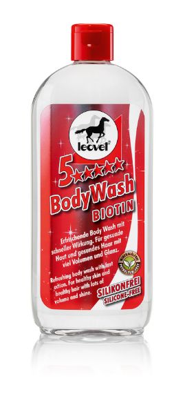 Leovet 5 Star Biotin Body Wash Shampoo - 500ml