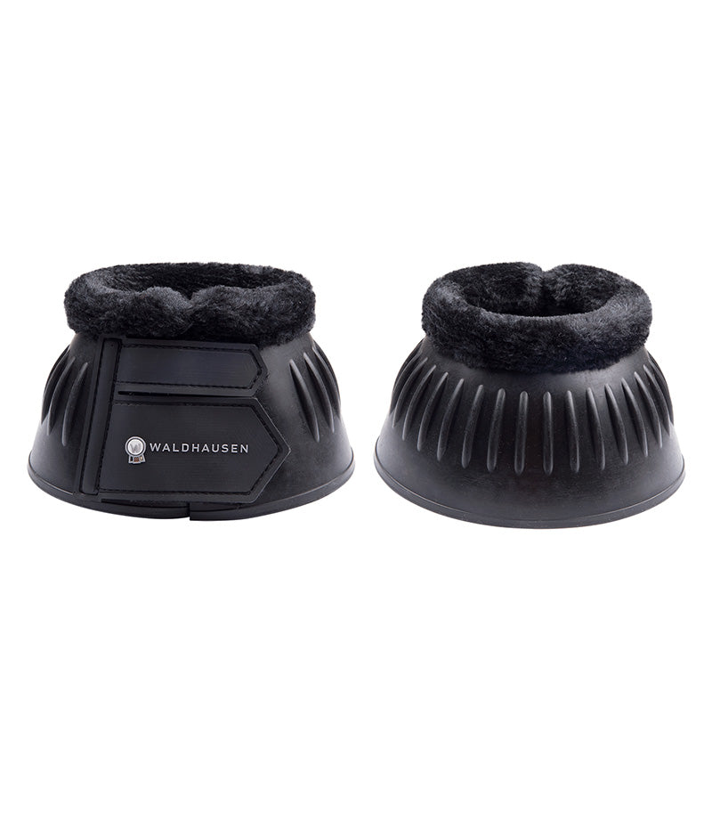 Rubber Bell Boots with Synthetic Fur