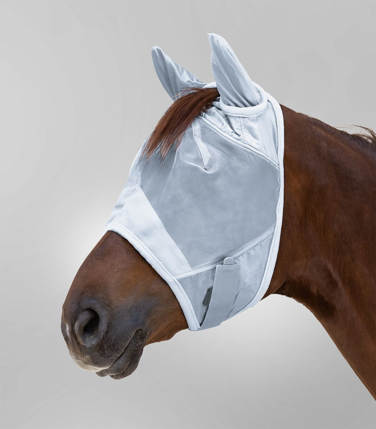 Fly Mask with Ears Grey
