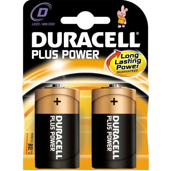 Duracell D Batteries 2 Pack