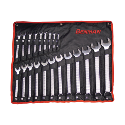 Benman Combination Spanner Set 8 Piece DIN 3113