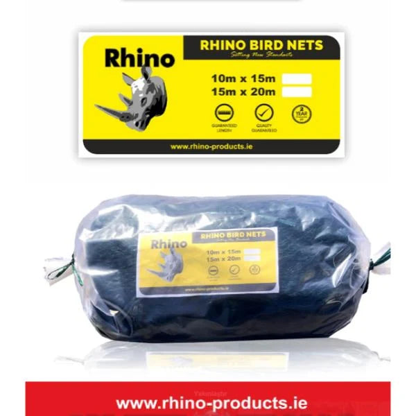 Rhino Light Silage Bird Net 10m x 15m