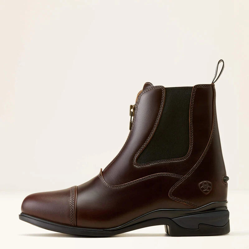 Ariat Ladies Devon Zip Paddock Boot - Black or Brown