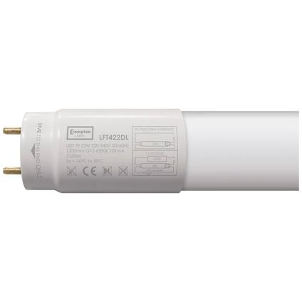 5ft T8 LED Tube, 24W, 3000K, G13, 1500mm, Non Dimmable - Warm White