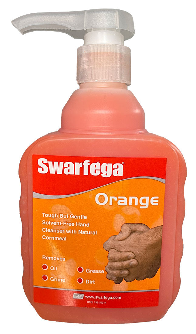 Swarfega Orange Hand Scrub Pump Top