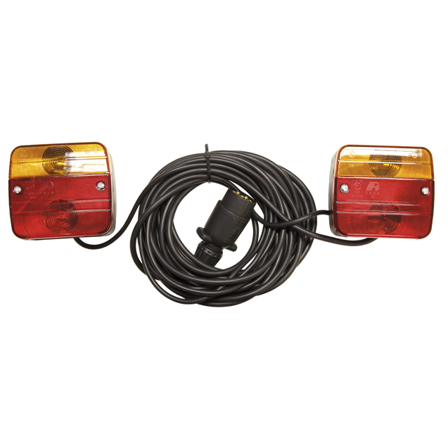 Magnetic Trailer Lights 7.5m
