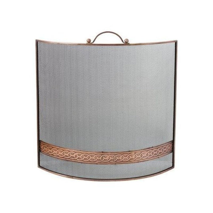 Antique Copper Firescreen