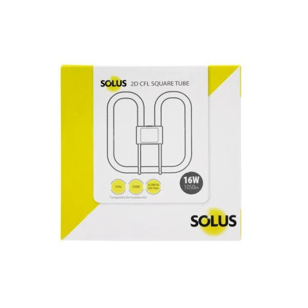 Solus 28W 2 PIN Flourescent Square Tube