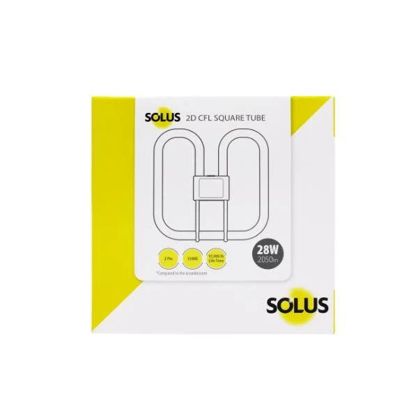 Solus 28W 2 Pin Fluorescent Square Tube
