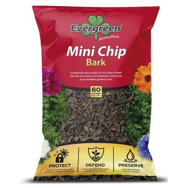 Evergreen Decorative Mini Bark 60L