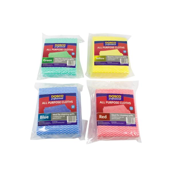 Dosco All Purpose Cloths 50 Pack