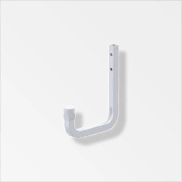 Wall Hook White Powder Coated 115mm