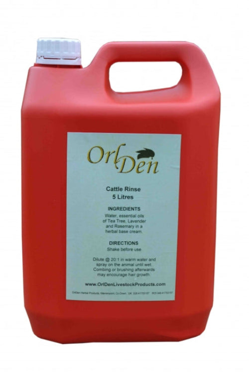Orlden Cattle Rinse 5L - Cattle Shampoo