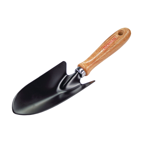Benman Hand Trowel with Wooden Handle