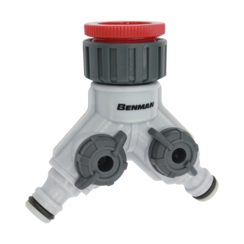 Benman Plastic Two Way Water Shut Off Valve 45°