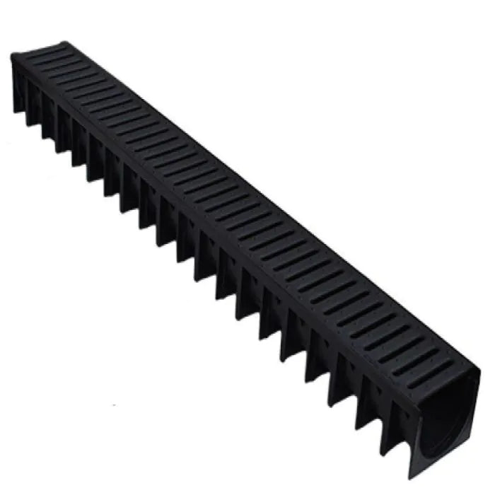 Drainage Channel with Plastic Grating 1m