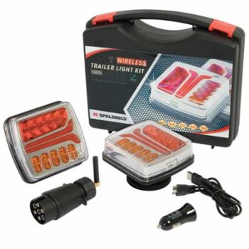 LED Wireless Re-chargeable Magnetic Trailer Lighting Pod Set