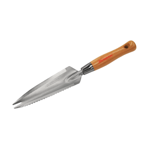 Benman Weeding Trowel With Teeth and Forked End