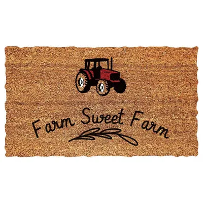Printed Door Mats (Failte, How’re Things & Farm Designs)