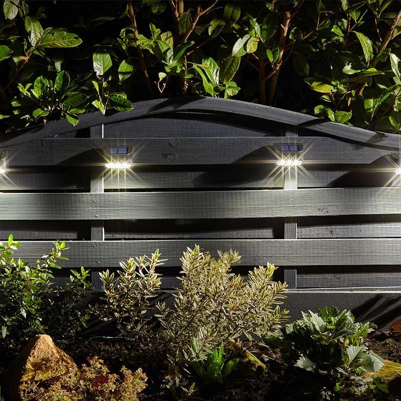 Smart Garden Premier Wall, Fence & Post Lights 4 Pack
