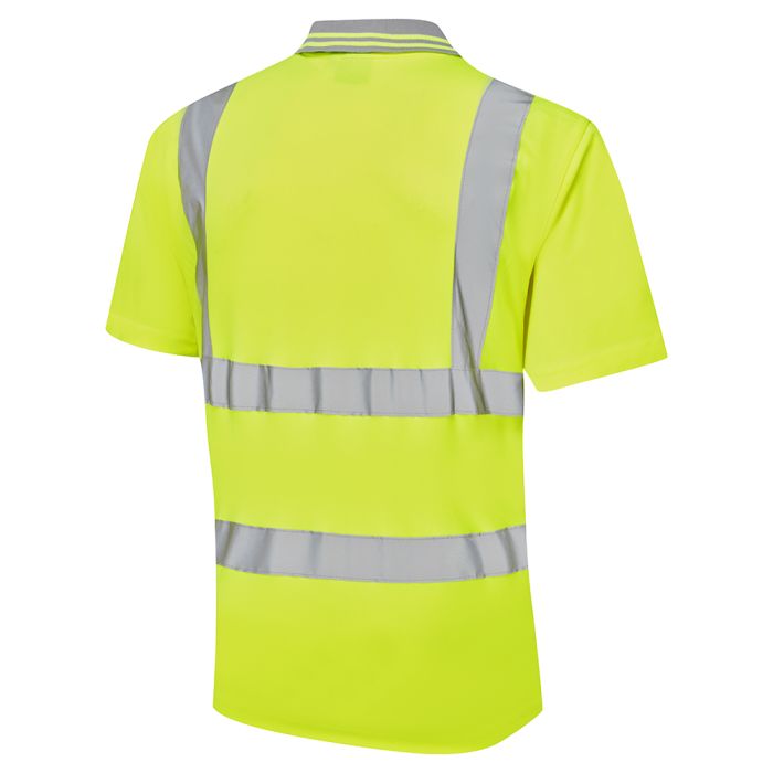 Hi Viz Yellow Polo T-Shirt