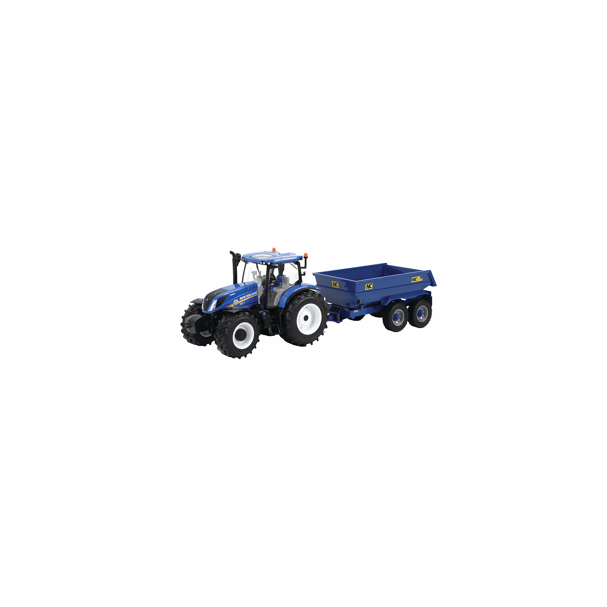NEW HOLLAND T6TRACTOR WITH TRAILER PLAY
