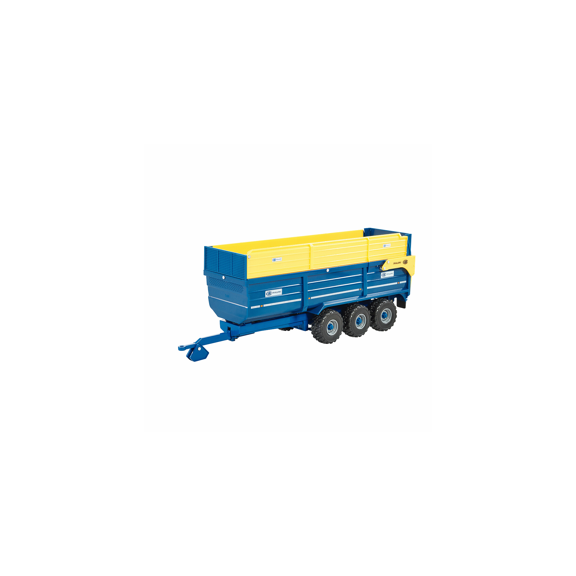 KANE TRI-AXLE HALFPIPE SILAGE TRAILER