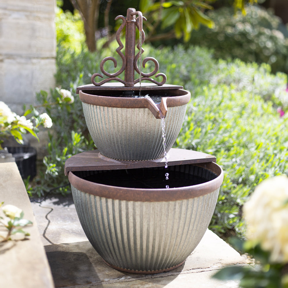 Easy Fountain Irondale Pours Water Feature