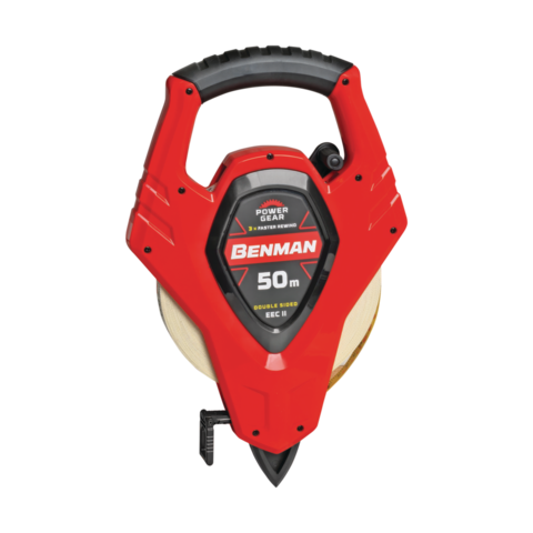 Benman Surveors Fibregalss Measuring Tape 165ft 15mm