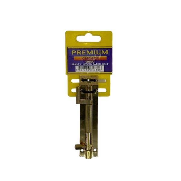 Necked Barrel Bolt