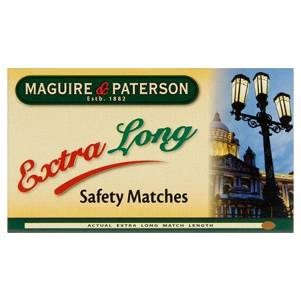 Maguire & Patterson Extra Long Safety Matches