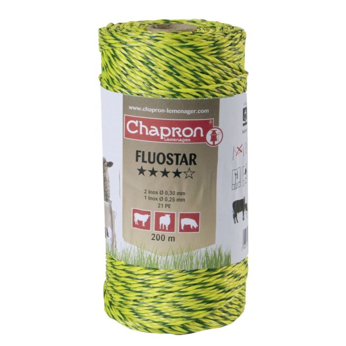 FLUOSTAR 200M POLYWIRE YELLOW/GREEN