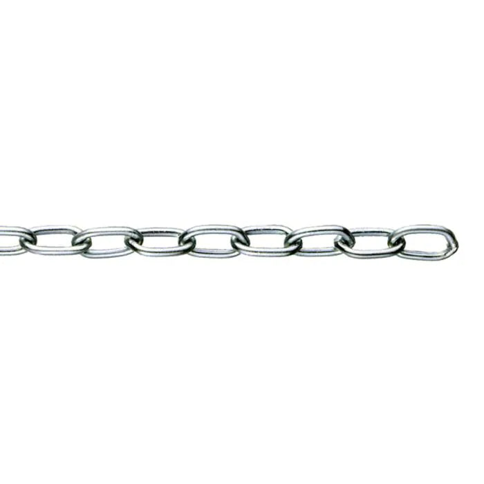 Cold Galvanised Knot Chain 3mm per metre